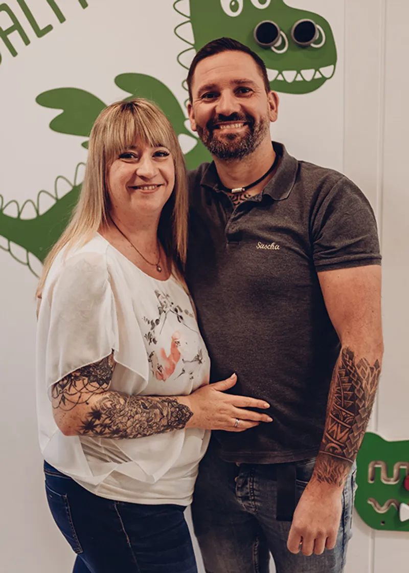 Pia und Sascha Schulz, Gründer der Salty Lounge Babenhausen